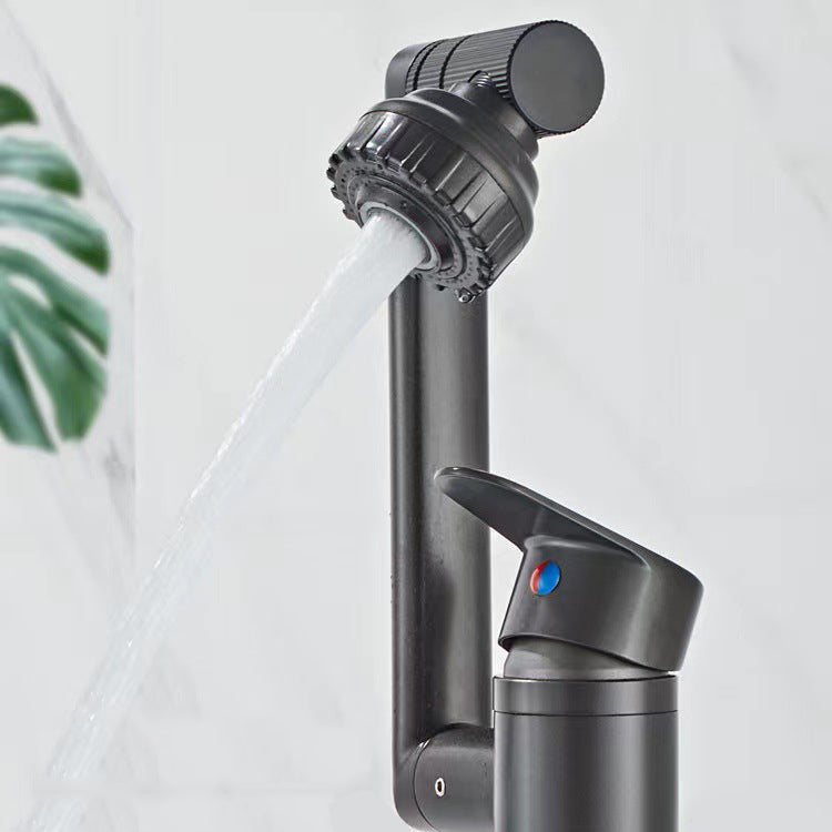 Lisslune | Vessel Sink Faucet Glam Style Single Lever Bathroom Mixer