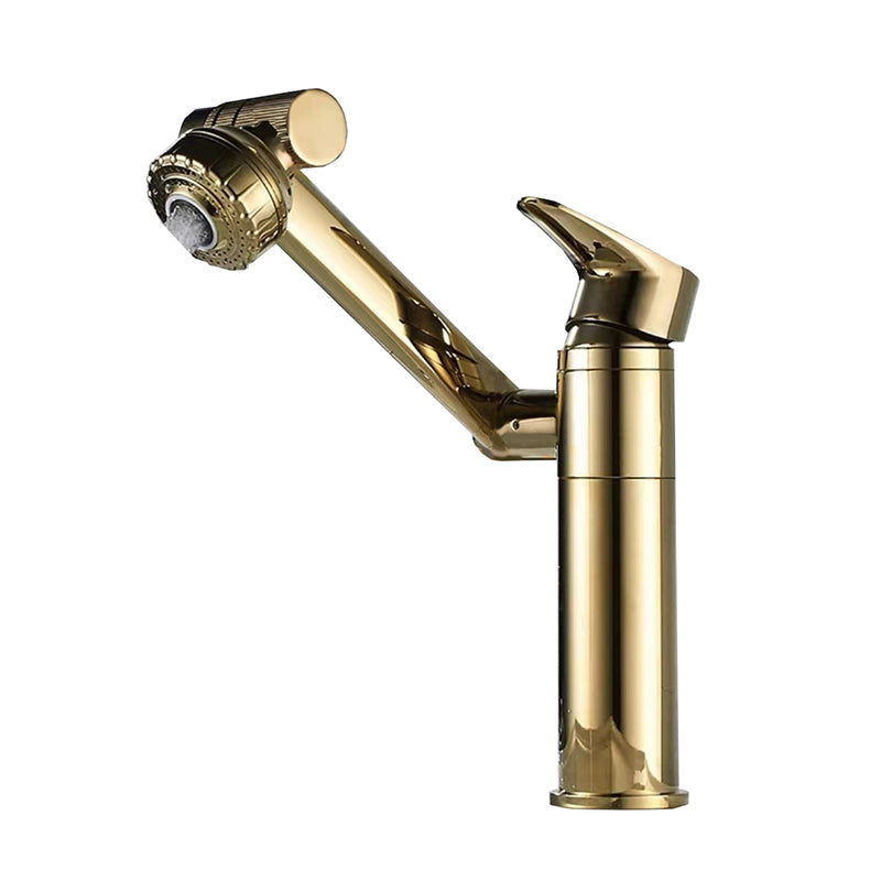 Lisslune | Vessel Sink Faucet Glam Style Single Lever Bathroom Mixer