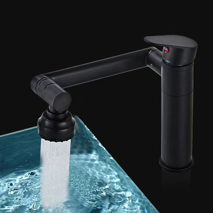 Lisslune | Vessel Sink Faucet Glam Style Single Lever Bathroom Mixer