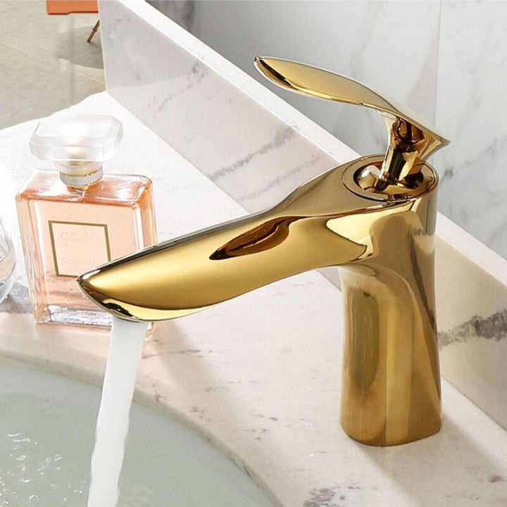 Lisslune | Glam Style Faucet Single Lever Operation Sink Basin Bathroom Faucet