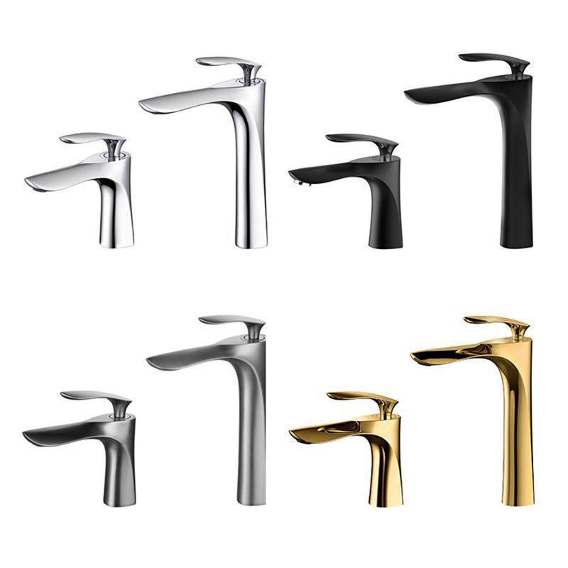 Lisslune | Glam Style Faucet Single Lever Operation Sink Basin Bathroom Faucet