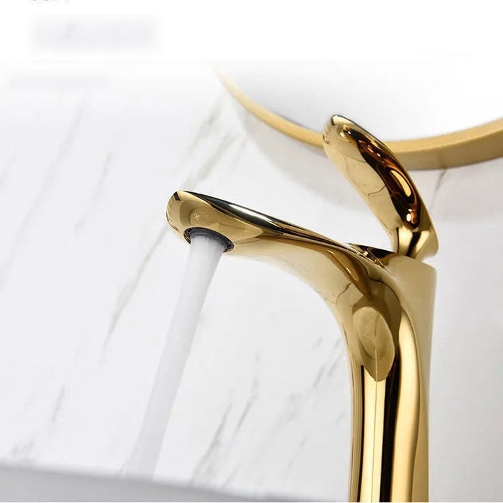 Lisslune | Glam Style Faucet Single Lever Operation Sink Basin Bathroom Faucet
