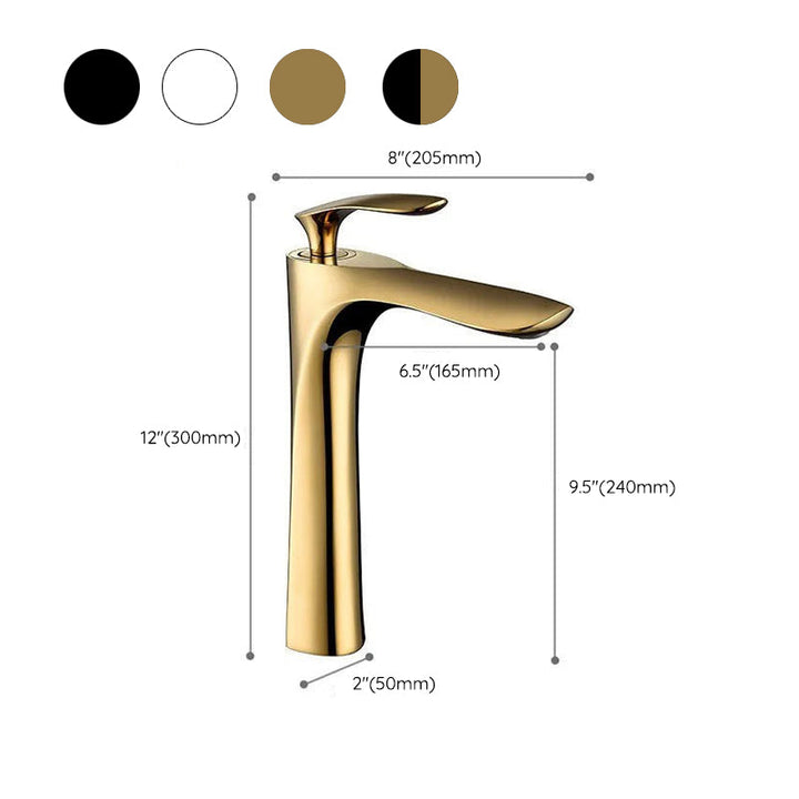 Lisslune | Glam Style Faucet Single Lever Operation Sink Basin Bathroom Faucet
