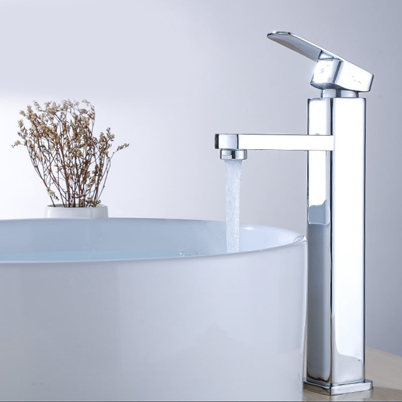 Lisslune | Industrial Bathroom Faucet Stainless Steel Lever Handles with Water Hose Sink Faucet