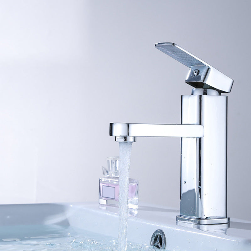 Lisslune | Industrial Bathroom Faucet Stainless Steel Lever Handles with Water Hose Sink Faucet