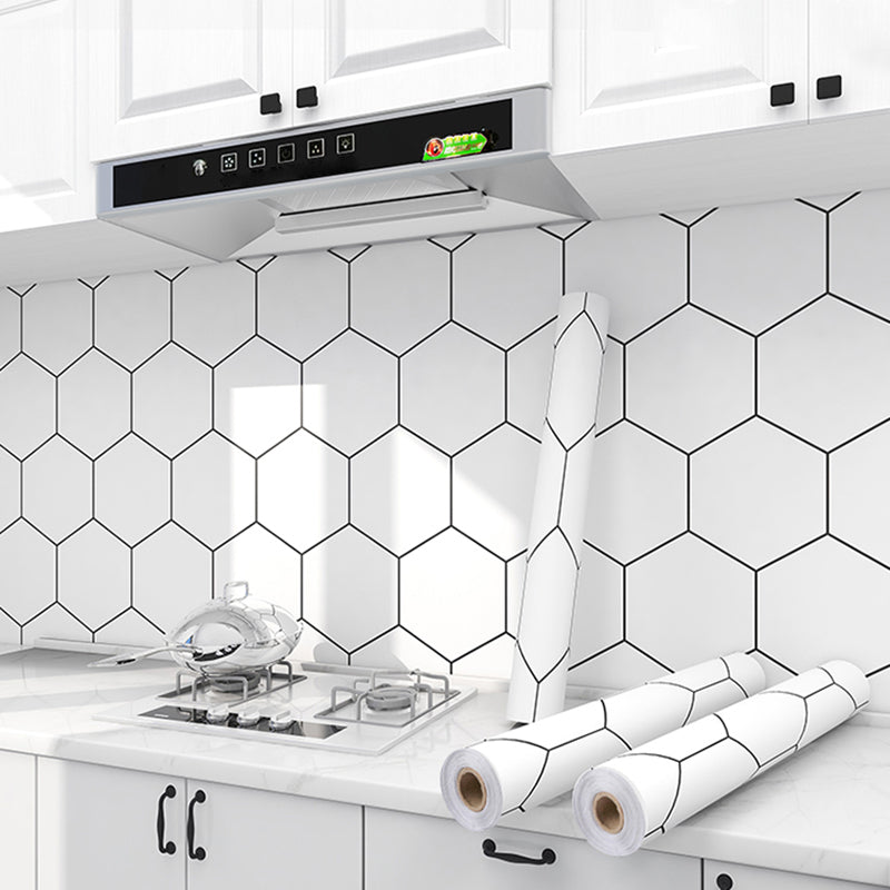Lisslune | Modern waterproof mosaic tile smooth peel-and-stick backsplash tile for the kitchen