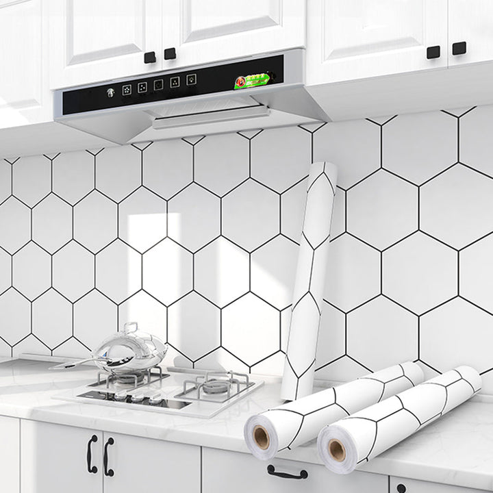 Lisslune | Modern waterproof mosaic tile smooth peel-and-stick backsplash tile for the kitchen