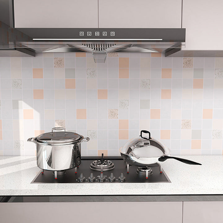 Lisslune | Modern waterproof mosaic tile smooth peel-and-stick backsplash tile for the kitchen