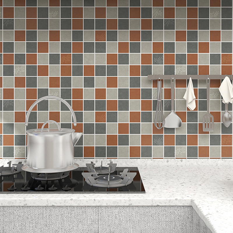 Lisslune | Modern Peel and Stick Wallpaper Smooth Removable and Adhesive Background Tiles for the Kitchen