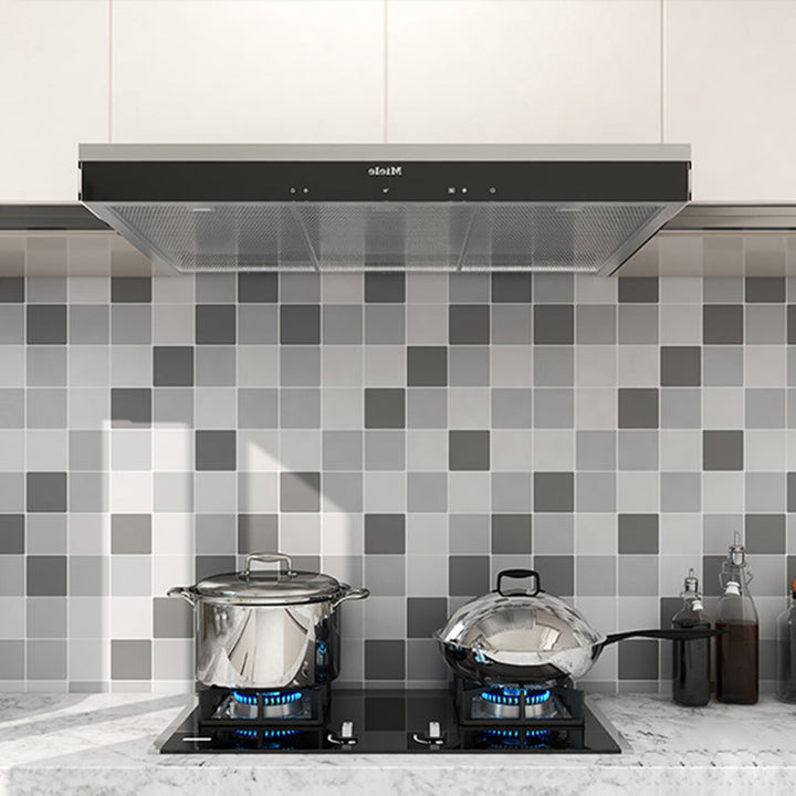 Lisslune | Modern Peel and Stick Wallpaper Smooth Removable and Adhesive Background Tiles for the Kitchen