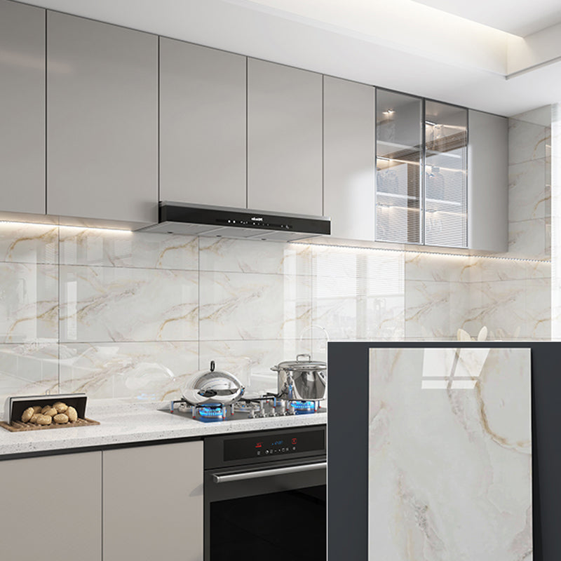 Lisslune | Modern Peel and Stick Backsplash Tiles Rectangular Home Depot Peel and Stick Tiles