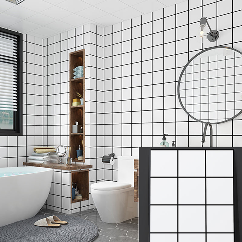 Lisslune | Modern Peel and Stick Backsplash Tiles Rectangular Home Depot Peel and Stick Tiles