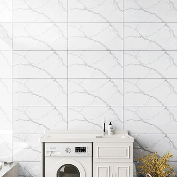 Lisslune | Modern Peel and Stick Back Wall Tiles Rectangular Home Depot Peel and Stick Tiles