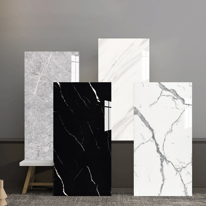 Lisslune | Modern Peel and Stick Back Wall Tiles Rectangular Home Depot Peel and Stick Tiles