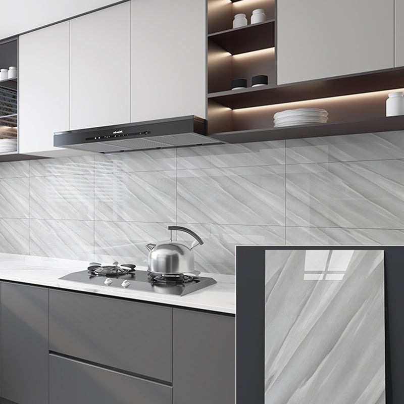 Lisslune | Modern Peel and Stick Back Wall Tiles Rectangular Home Depot Peel and Stick Tiles