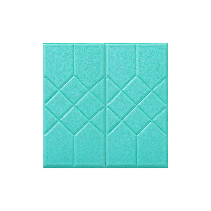 Lisslune | Modern PVC Cap Verflooring Smooth Wall Interior 3D Living Room Board Set of 2