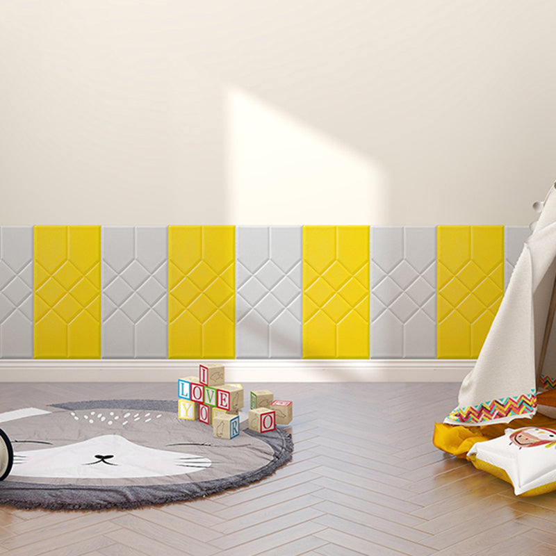 Lisslune | Modern PVC Cap Verflooring Smooth Wall Interior 3D Living Room Board Set of 2