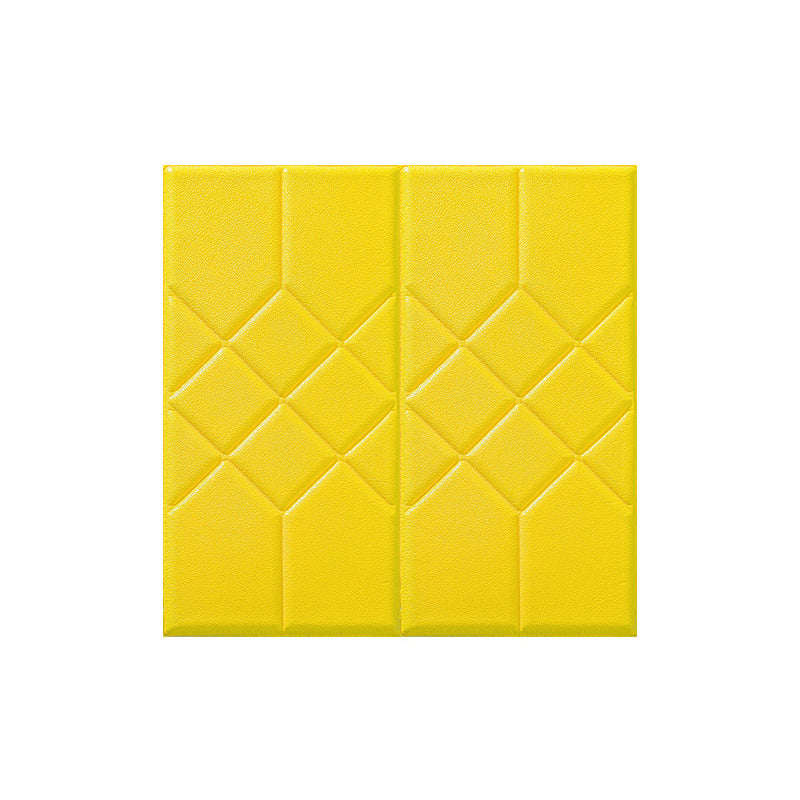 Lisslune | Modern PVC Cap Verflooring Smooth Wall Interior 3D Living Room Board Set of 2