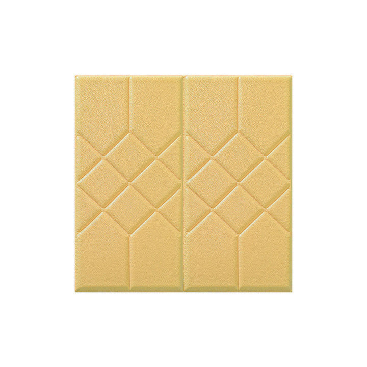 Lisslune | Modern PVC Cap Verflooring Smooth Wall Interior 3D Living Room Board Set of 2