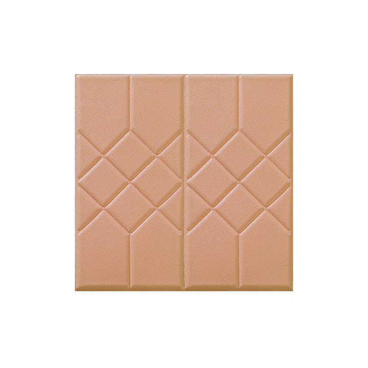 Lisslune | Modern PVC Cap Verflooring Smooth Wall Interior 3D Living Room Board Set of 2