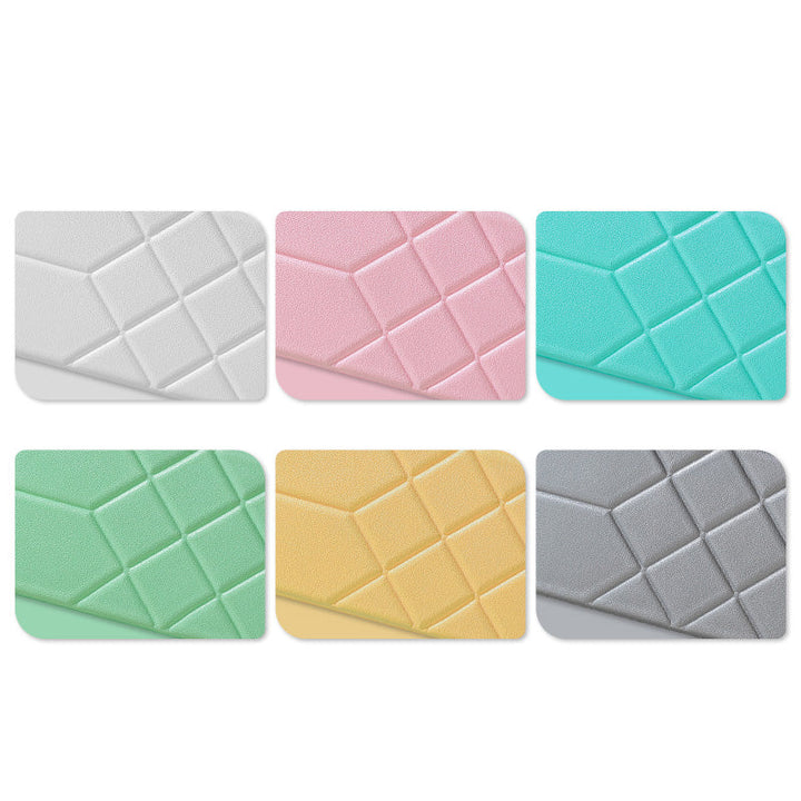 Lisslune | Modern PVC Cap Verflooring Smooth Wall Interior 3D Living Room Board Set of 2