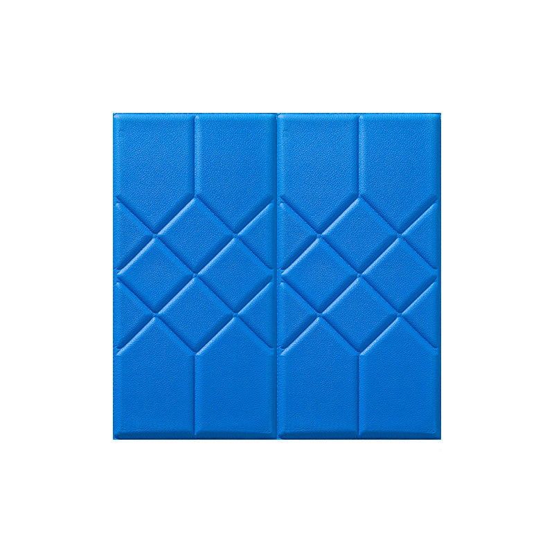 Lisslune | Modern PVC Cap Verflooring Smooth Wall Interior 3D Living Room Board Set of 2