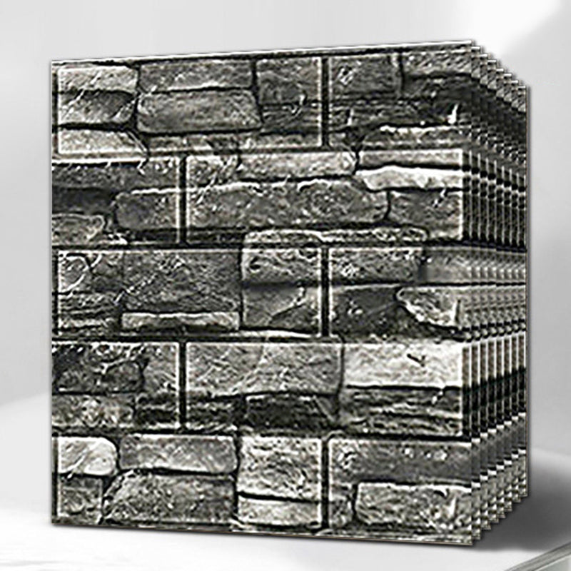 Lisslune | PVC Wall Cladding Smooth Wall Interior 3D Living Room Panels Set of 2