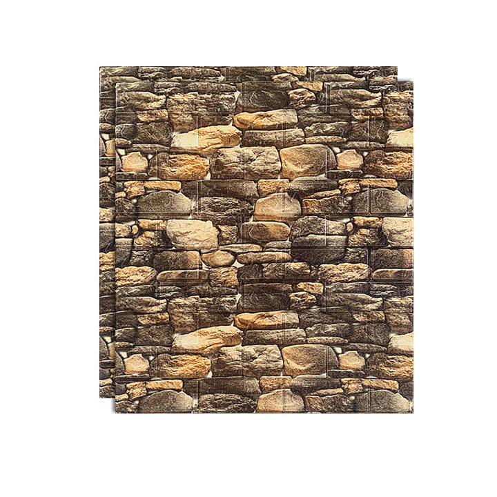 Lisslune | PVC Wall Cladding Smooth Wall Interior 3D Living Room Panels Set of 2