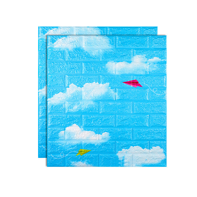 Lisslune | PVC Wall Cladding Smooth Wall Interior 3D Living Room Panels Set of 2