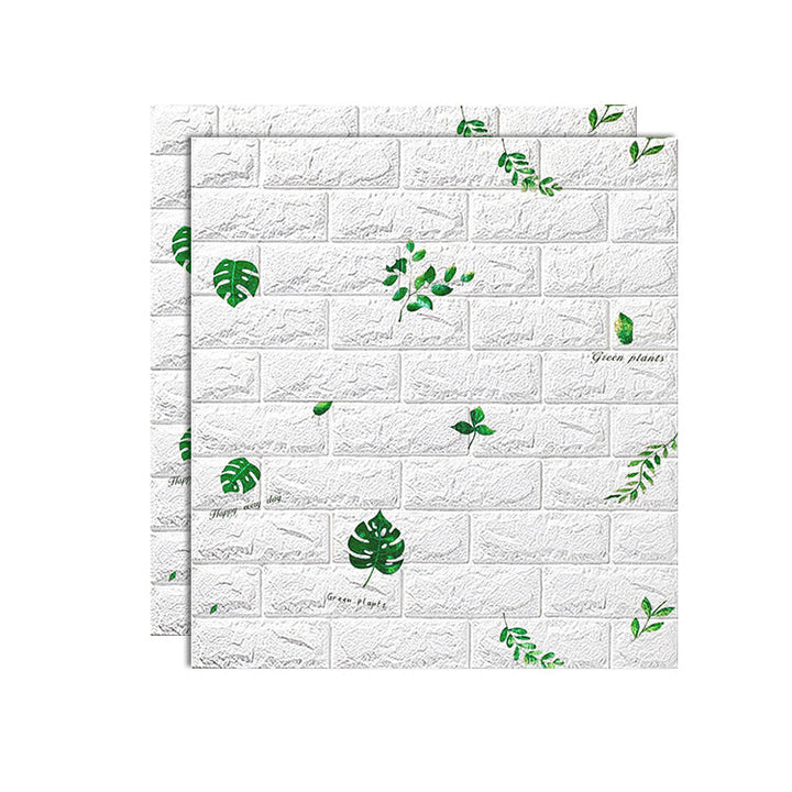 Lisslune | PVC Wall Cladding Smooth Wall Interior 3D Living Room Panels Set of 2