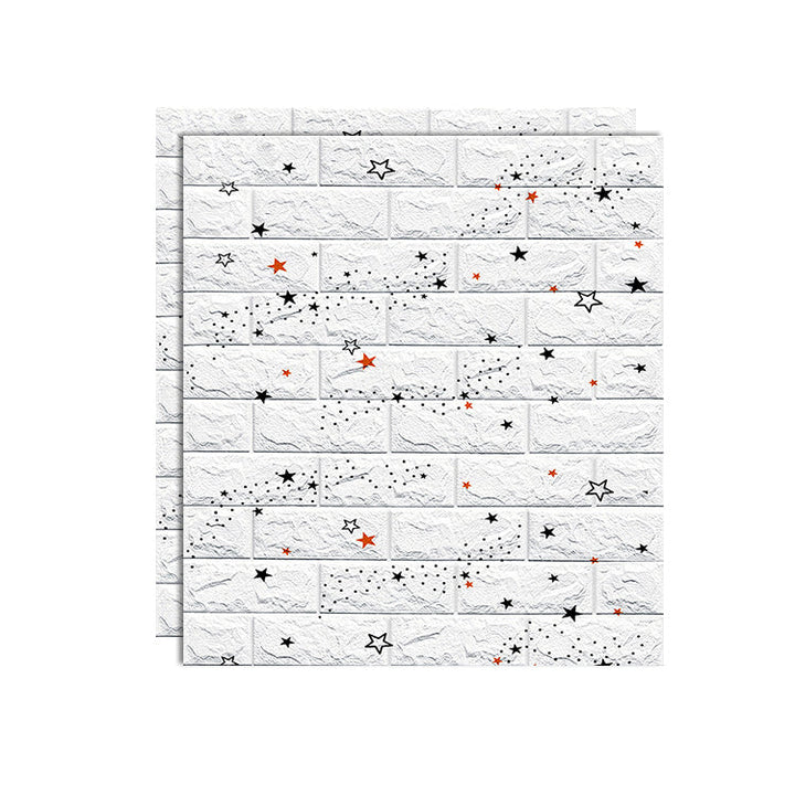Lisslune | PVC Wall Cladding Smooth Wall Interior 3D Living Room Panels Set of 2