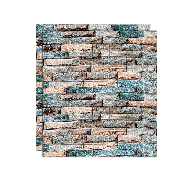 Lisslune | PVC Wall Cladding Smooth Wall Interior 3D Living Room Panels Set of 2