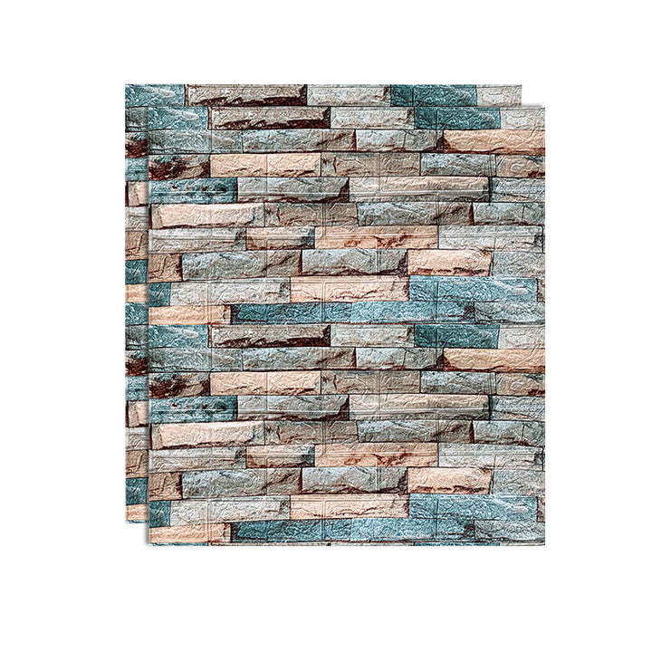 Lisslune | PVC Wall Cladding Smooth Wall Interior 3D Living Room Panels Set of 2