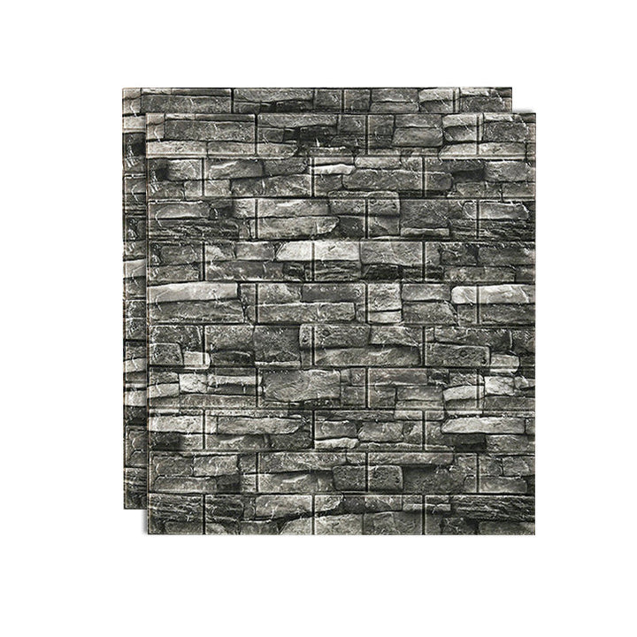 Lisslune | PVC Wall Cladding Smooth Wall Interior 3D Living Room Panels Set of 2