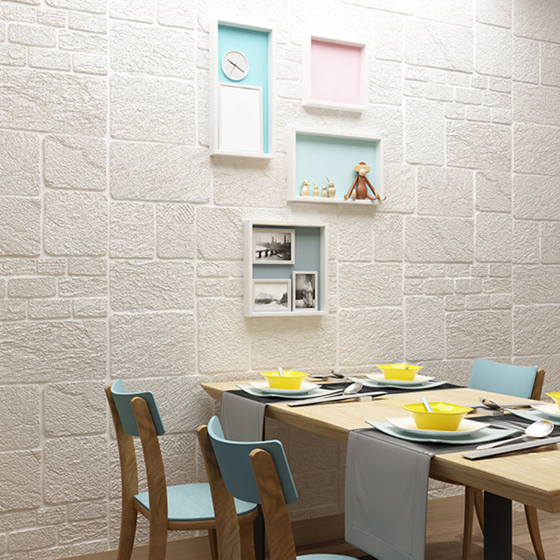 Lisslune | Modern PVC Cladding Smooth Wall Interior 3D Living Room Plank Set of 1