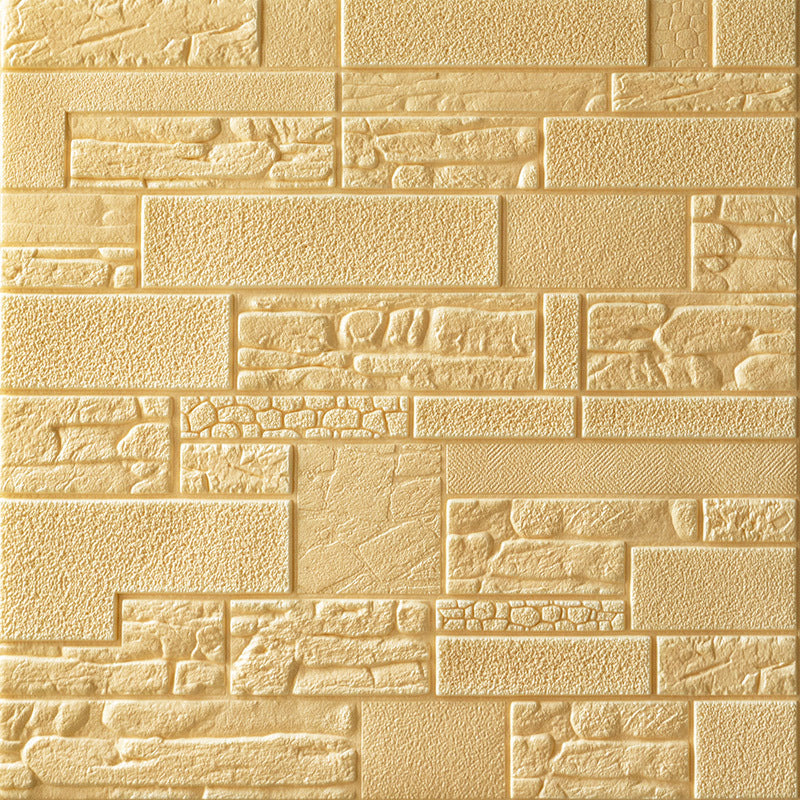 Lisslune | Modern PVC Cladding Smooth Wall Interior 3D Living Room Plank Set of 1