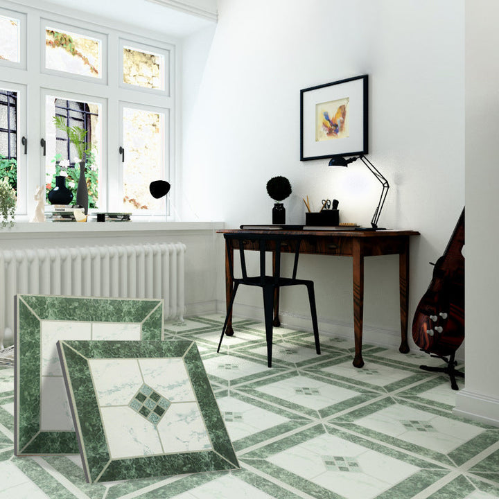 Lisslune | Peel and Stick PVC flooring matte vinyl flooring with diamond look