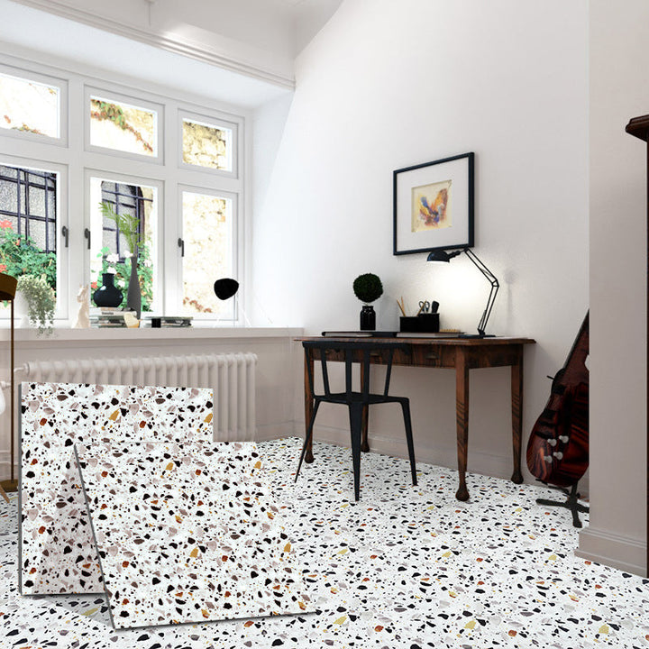 Lisslune | Peel and Stick PVC flooring matte vinyl flooring with diamond look