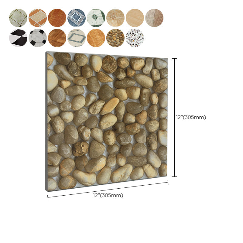 Lisslune | Peel and Stick PVC flooring matte vinyl flooring with diamond look