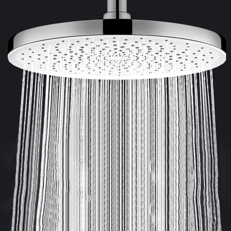 Lisslune | Round Fixed Shower Head High Flow Aerated Wall Mount Shower Head