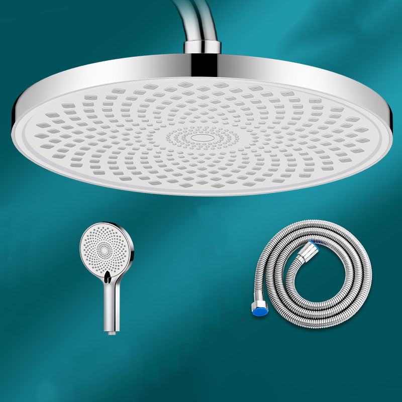 Lisslune | Round Fixed Shower Head High Flow Aerated Wall Mount Shower Head