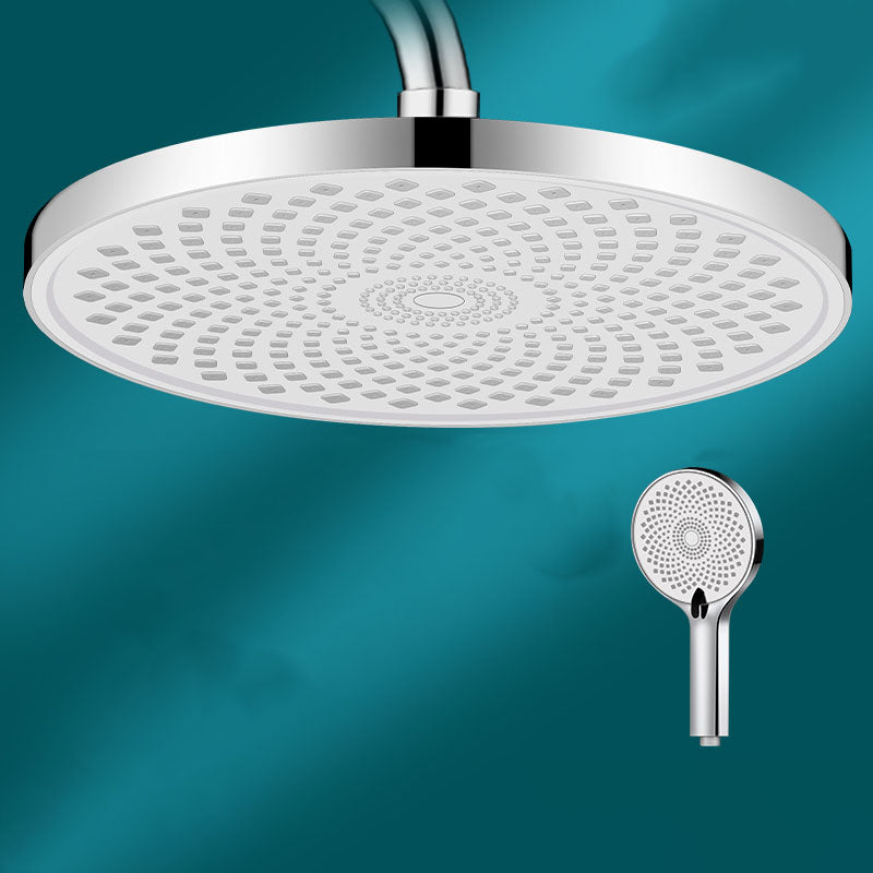 Lisslune | Round Fixed Shower Head High Flow Aerated Wall Mount Shower Head