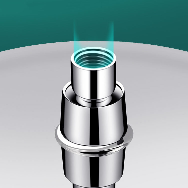 Lisslune | Round Fixed Shower Head High Flow Aerated Wall Mount Shower Head
