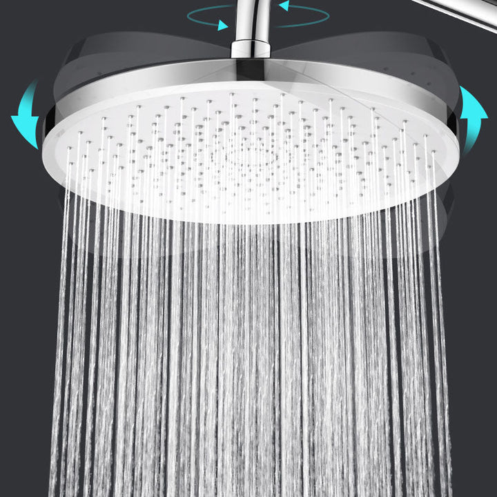 Lisslune | Round Dual Shower Head H2O Kinetic Technology Adjustable Shower Head