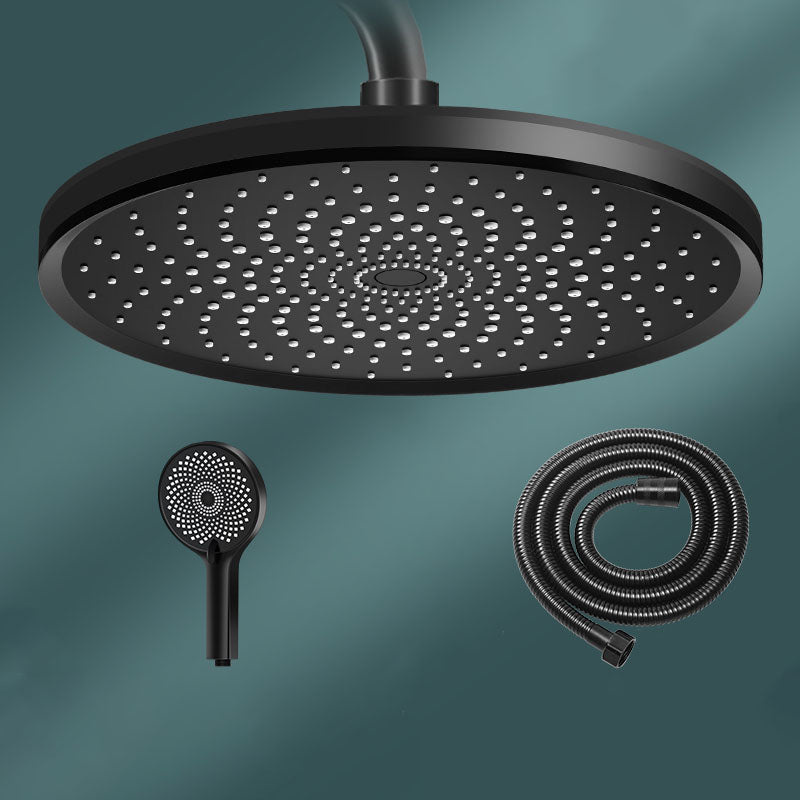 Lisslune | Round Dual Shower Head H2O Kinetic Technology Adjustable Shower Head