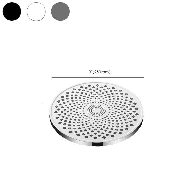 Lisslune | Round Dual Shower Head H2O Kinetic Technology Adjustable Shower Head