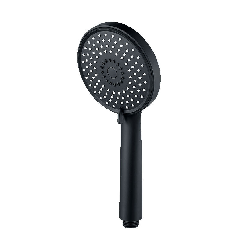 Lisslune | Round Handheld Shower Head with Self-Cleaning Wall-Mounted Shower Head