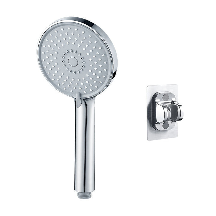 Lisslune | Round Handheld Shower Head with Self-Cleaning Wall-Mounted Shower Head