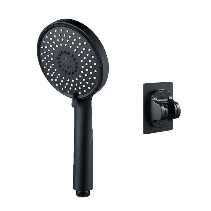 Lisslune | Round Handheld Shower Head with Self-Cleaning Wall-Mounted Shower Head