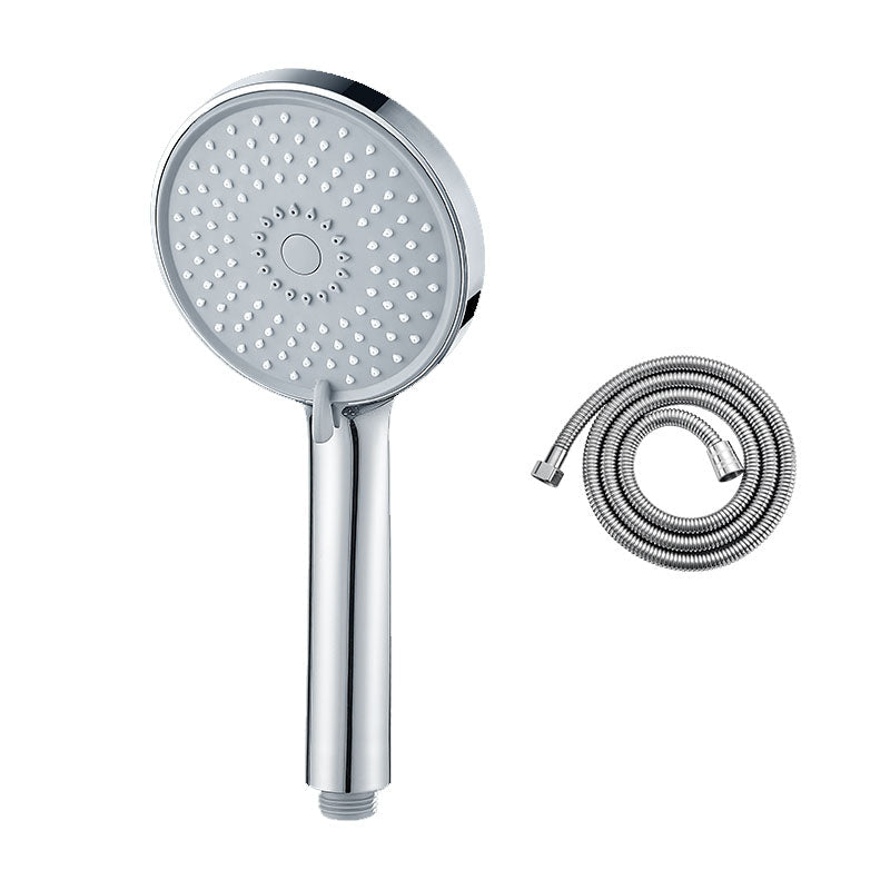 Lisslune | Round Handheld Shower Head with Self-Cleaning Wall-Mounted Shower Head